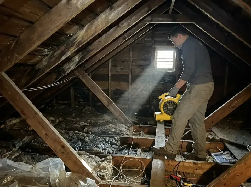 attic-water-damage-drying-proc-007 — frequently asked questions, Emergency Water Extraction & 24/7 Flood Response in Lorain,…